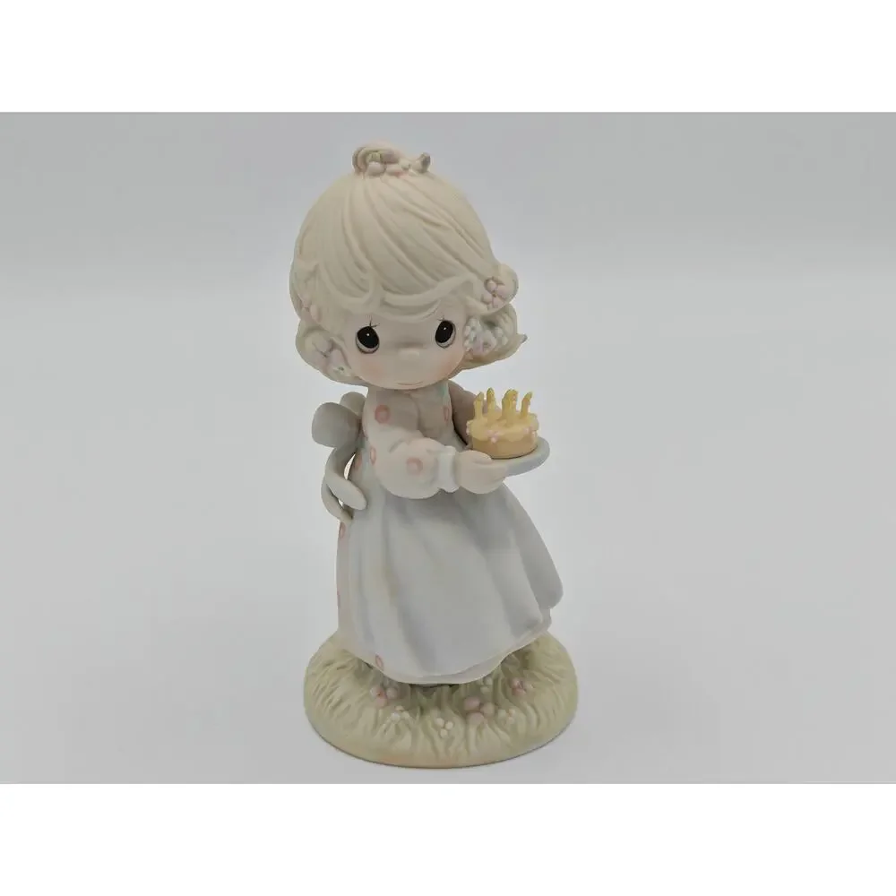 Precious Moments May Your Birthday Be A Blessing Figurine Enesco 524301 1990